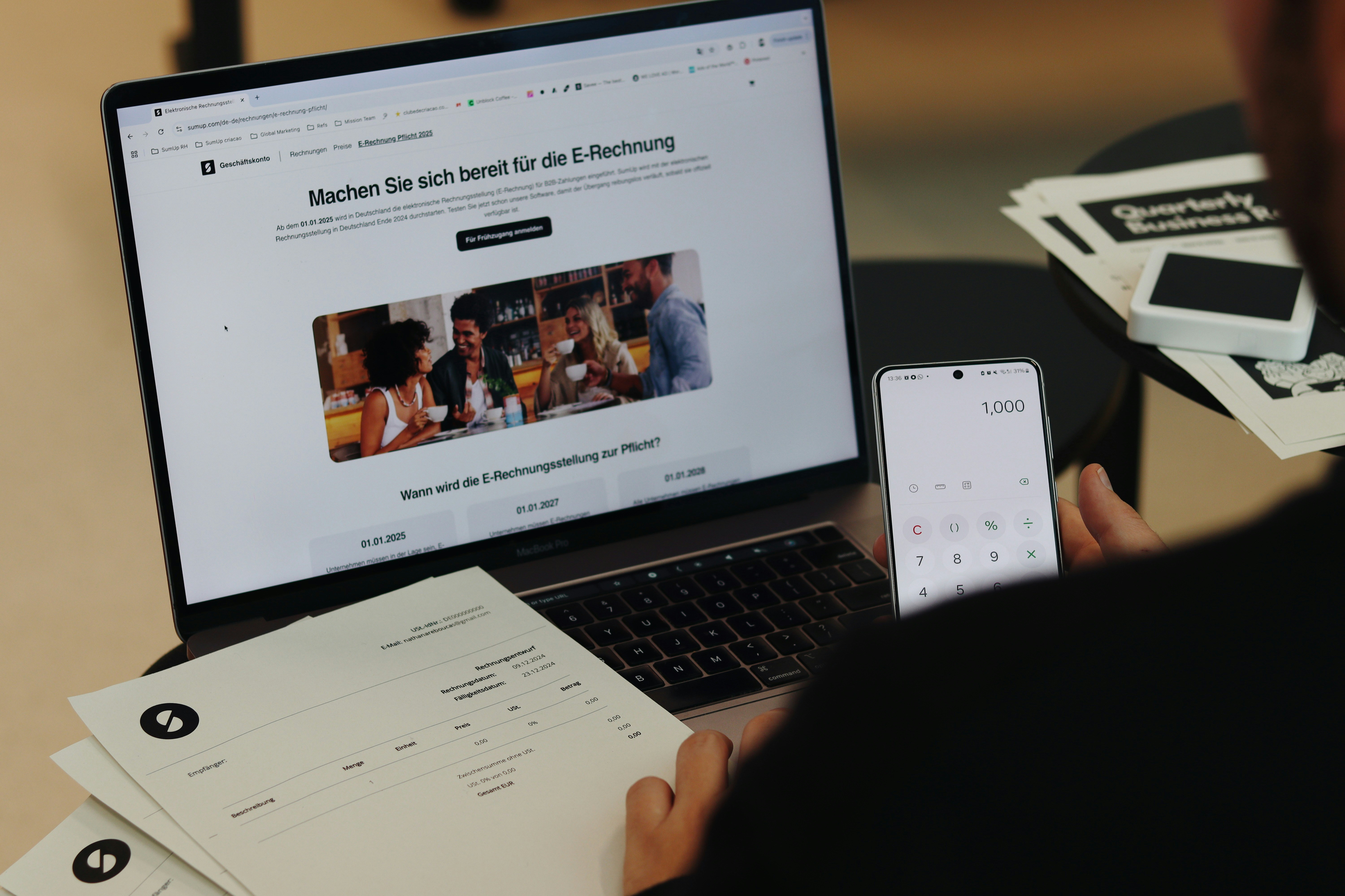 Company Landing Page